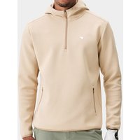 Macade Golf Therma Zip Hoodie Stretch Midlayer sand