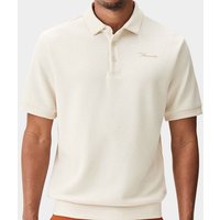 Macade Golf Wade Tech Shirt Halbarm Polo offwhite
