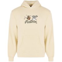 Malbon Malnon TWO MAN SCRAMBLE Sweat Hoodie sand