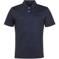 Malbon PERFORMANCE PIQUE Halbarm Polo schwarz
