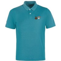 Malbon TWO MAN SCRAMBLE PIQUE Halbarm Polo petrol