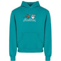 Malbon TWO MAN SCRAMBLE Sweat Hoodie petrol