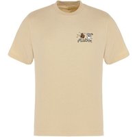 Malbon TWO MAN SCRAMBLE T-SHIRT sand