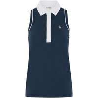 Penguin Color Block ohne Arm Polo navy