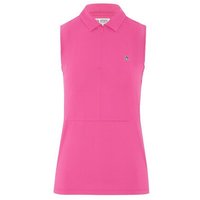 Penguin Zip Mesh Blocking ohne Arm Polo pink