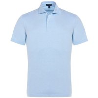 Peter Millar ALBATROSS COTTON BLEND PIQUE Halbarm Polo navy
