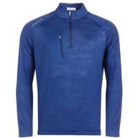 Peter Millar VERGE LOGO CAMO PERFORMANCE Stretch Midlayer blau