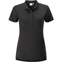 Ping Sedona Halbarm Polo schwarz