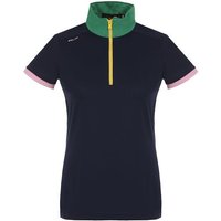 Polo Ralph Lauren Stehkragen mit Kontrast Halbarm navy