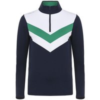 Polo Ralph Lauren V Kontrast Stretch Midlayer navy