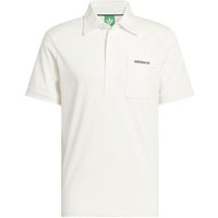 S Pocket Halbarm Polo weiß