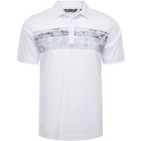 TravisMathew BANZAI BEACH Halbarm Polo weiß