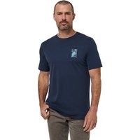 TravisMathew BEST TRIP YET Halbarm T-Shirt blau