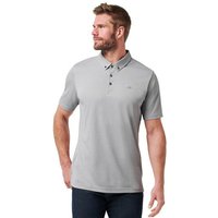 TravisMathew HANDSOME TOWN 3.0 Halbarm Polo hellgrau