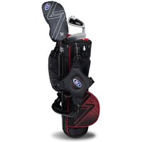 US Kids Golf UL39 3 Schläger Carry Bag Set schwarz