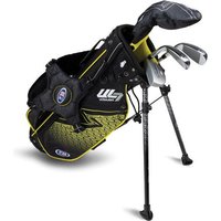 US Kids Golf UL42 4 Schläger Stand Bag Set schwarz