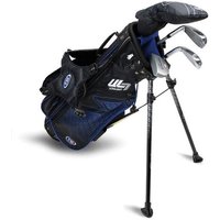 US Kids Golf UL45 4 Schläger Stand Bag Set schwarz