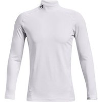 Under Armour CG Fitted Mock Thermo Unterzieher weiß