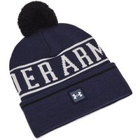 Under Armour Halftime Pom Beanie Mütze navy