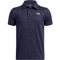 Under Armour UA Playoff Printed Halbarm Polo navy