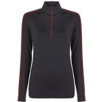 Valiente 1/2 Zip Stretch Thermo Midlayer schwarz