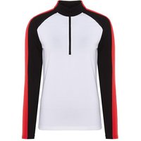 Valiente 1/2 Zip Stretch Thermo Midlayer schwarz