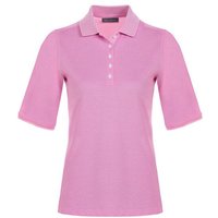 Valiente 2-Tone Pique Halbarm Polo pink