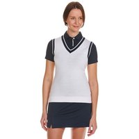 Valiente Basic Pullunder Strick weiß