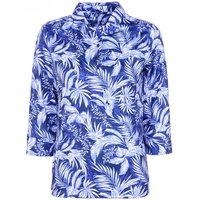 Valiente Druck 3/4 Arm Polo blau 2 Valiente Druck 34 Arm Polo blau