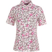 Valiente Druck Fuktions Halbarm Polo beige