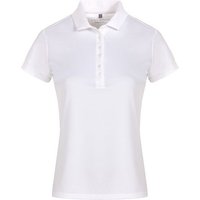 Valiente Funktions Halbarm Polo weiß