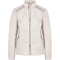 Valiente Hybrid Stretch Stepp Thermo Jacke ecru