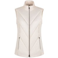 Valiente Hybrid Stretch Stepp Thermo Weste ecru