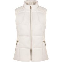 Valiente Hybrid Stretch Stepp Thermo Weste ecru