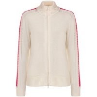Valiente Jacke Zopf- Windstopp Strick ecru