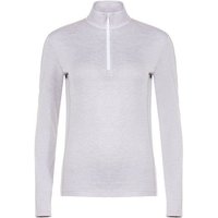 Valiente Melange 1/2 Zip Unterzieher Thermo grau melange