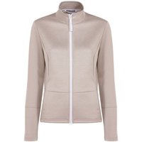 Valiente Melange Stretch Jacke beige