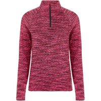 Valiente Multi-Melange 1/2 Zip Thermo Unterzieher beere