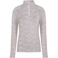 Valiente Multi-Melange 1/2 Zip Thermo Unterzieher grau melange