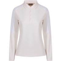 Valiente Thermo-Pique Langarm Polo offwhite
