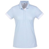 Valiente polo printed stripes Halbarm Polo türkis