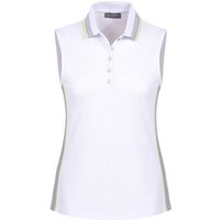 Valiente polo w/o sleeves ohne Arm Polo weiß
