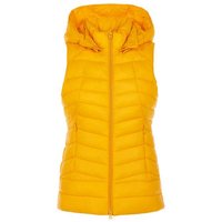 Valiente quilted vest with hood Thermo Weste orange