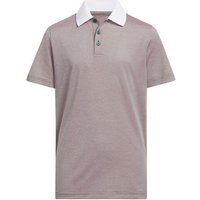 adidas B STRIPED POLO dunkelgrün