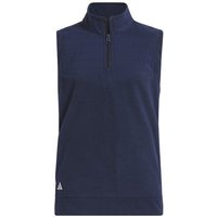 adidas BOYS Fleece Weste navy