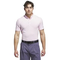 adidas GO-TO TEXTURED Halbarm Polo rosa