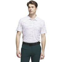 adidas ULTIMATE365 MESH PRINT Halbarm Polo rosa