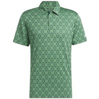 adidas Ultimate365 Tour HEAT.RDY Jacquard Halbarm Polo grün 2 adidas Ultimate365 Tour HEATRDY Jacquard Halbarm Polo gruen