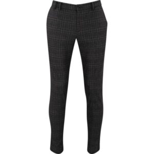 Alberto Hose IAN-Jersey Check beigebraun