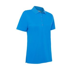 Callaway Poloshirt Swing Tech Solid kurzarm blau